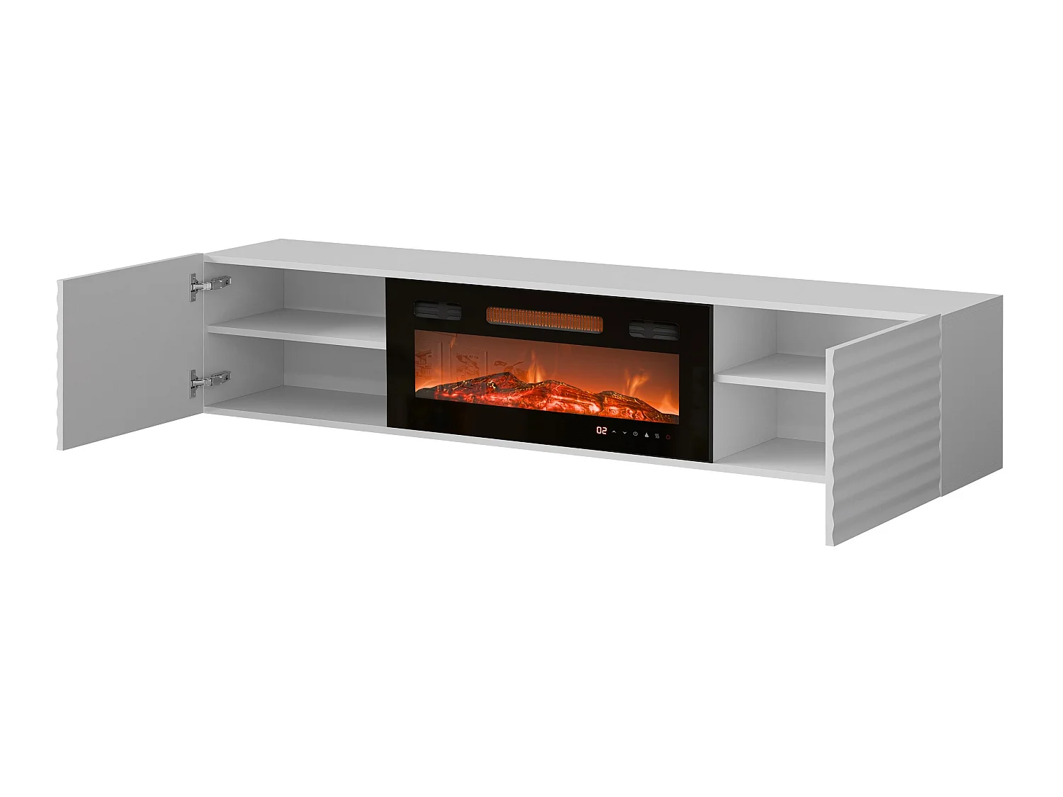Meuble TV Charlotte 206, Nombre de portes: 2, 18x4x4cm