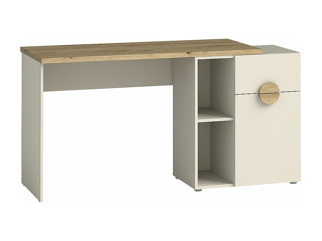 Bureau Morsoru 107, Avec tiroirs|Avec des portes, Le nombre de portes: 1, 80x130x54cm