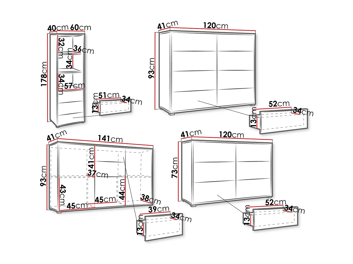 Ensemble de salon Comfivo Fersoe 108