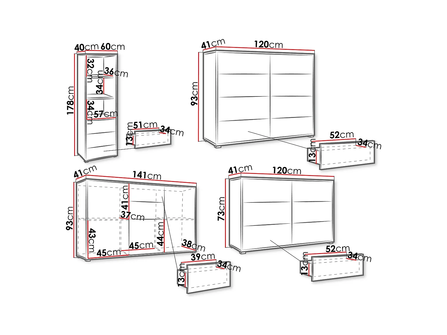 Conjunto de salón Comfivo Fersoe 108