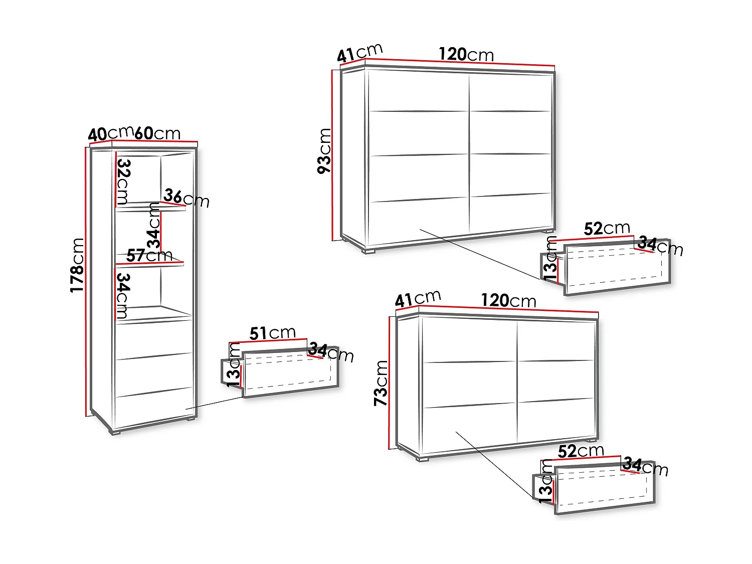 Ensemble de salon Comfivo Fersoe 107