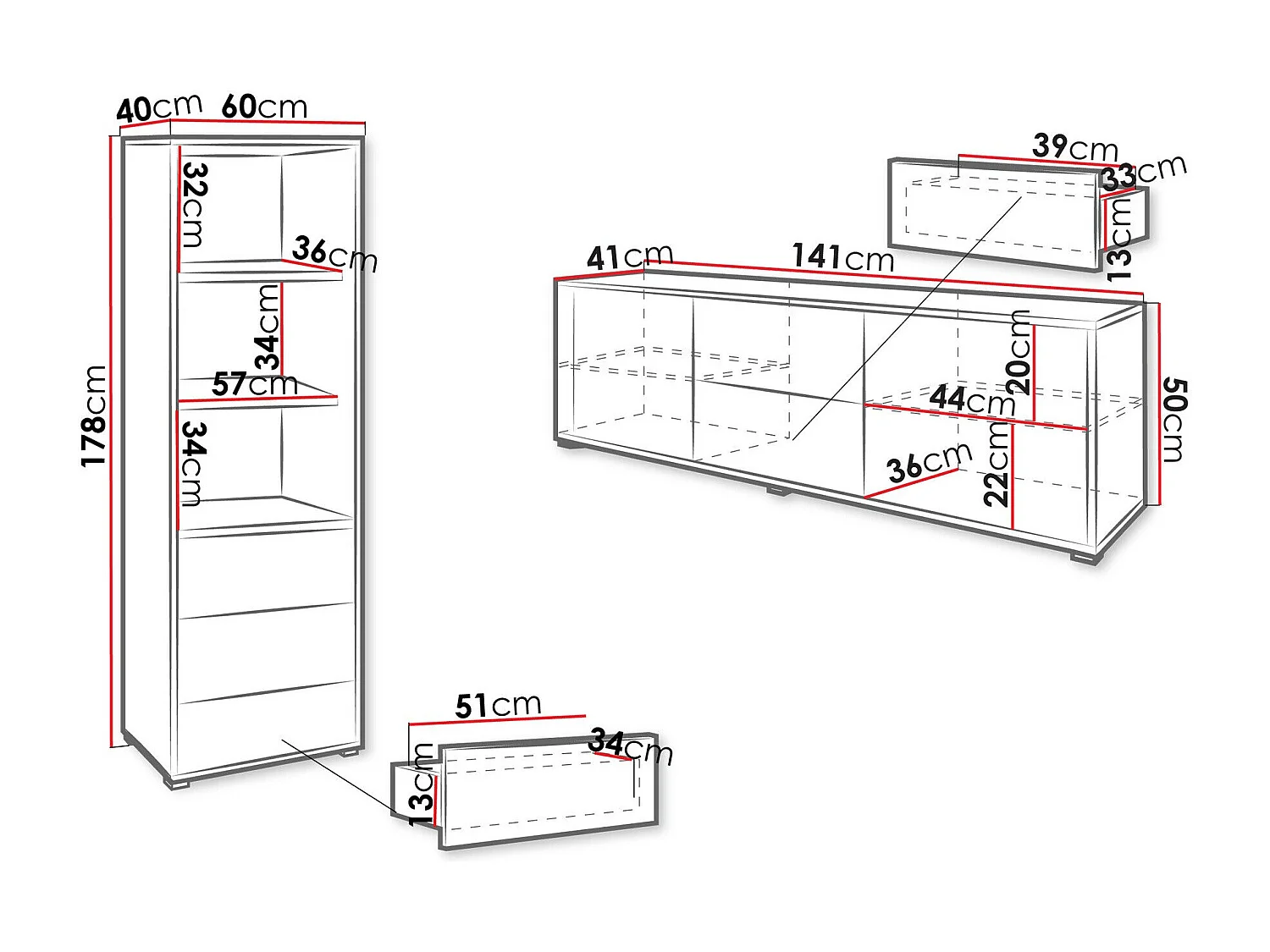 Ensemble de salon Comfivo Fersoe 111