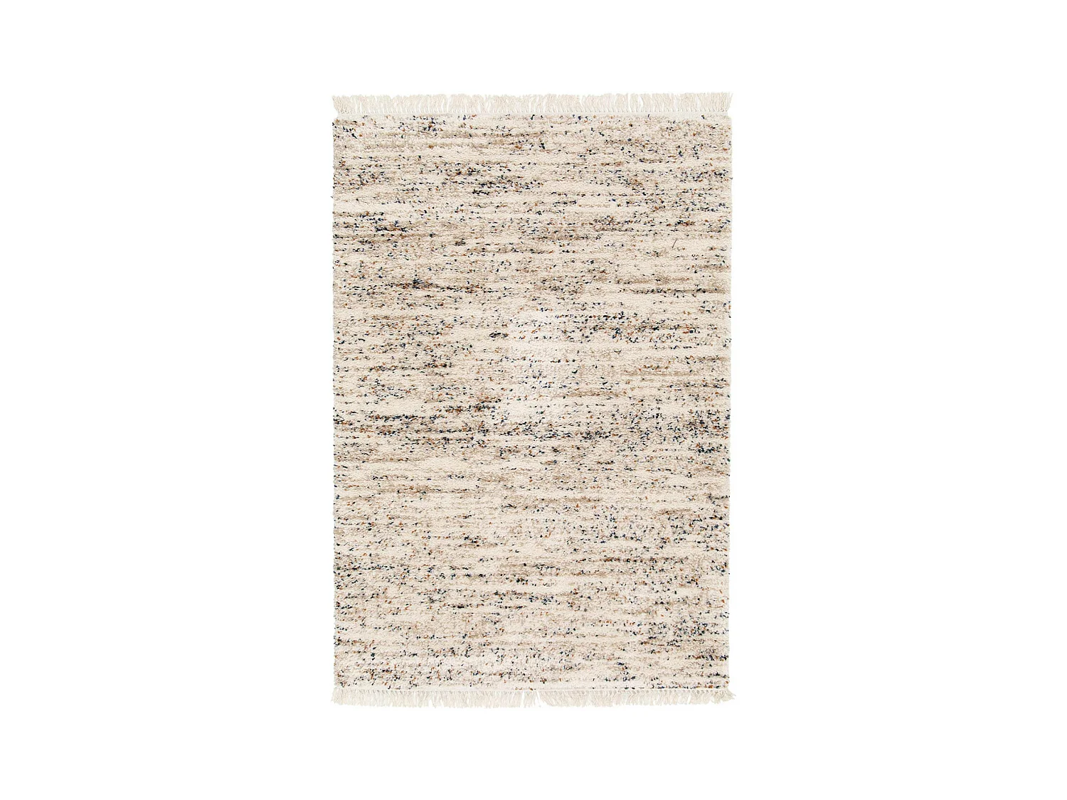 Tapis intérieur avec motif tacheté. crème. 120 x 170 cm