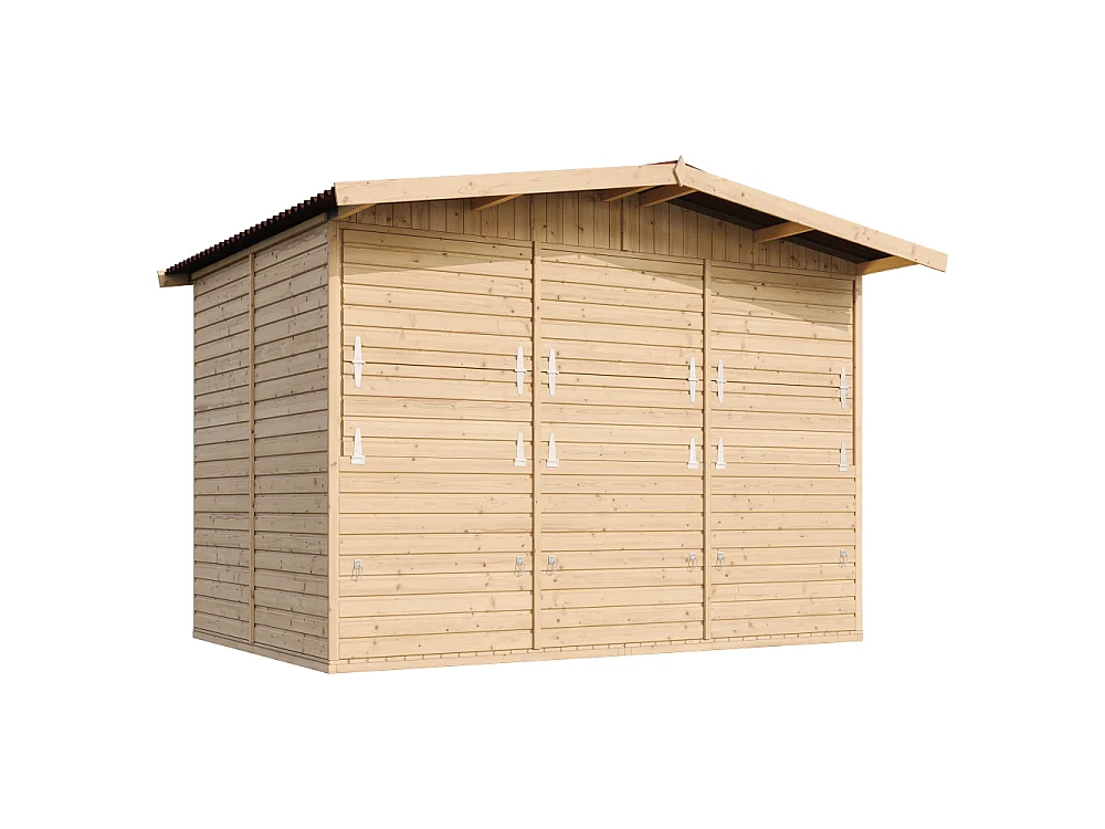Domek handlowy, drewniany kiosk - 6m² - M150A