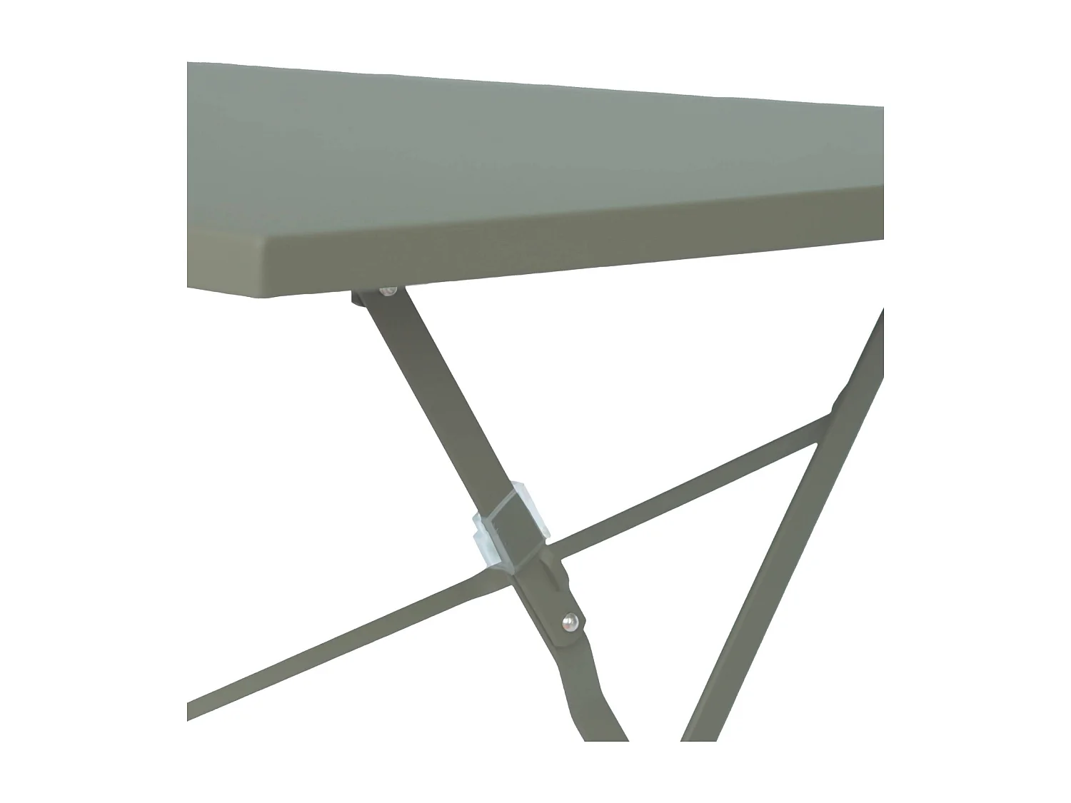 Table de jardin bistrot pliante métal + 4 assises 110 x 70cm. avec quatre chaises pliantes. acier thermolaqué