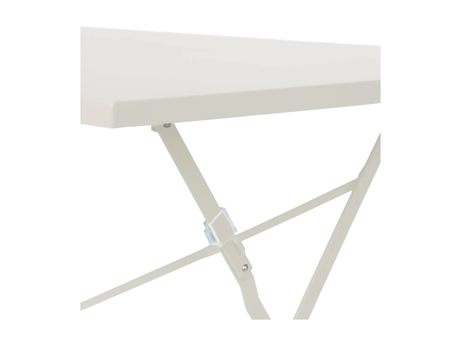 Table de jardin bistrot pliante métal + 4 assises 110 x 70cm. avec quatre chaises pliantes. acier thermolaqué