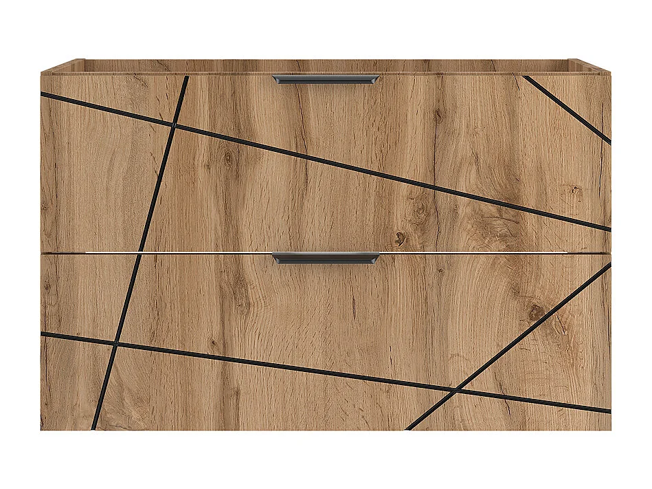 Meuble sous-vasque 80cm Teren Hout