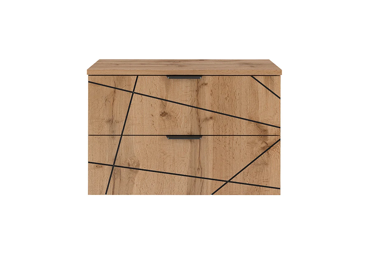 Under basin unit 80cm Teren wood vanity top