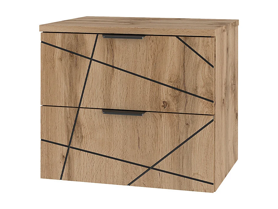 Meuble sous-vasque 60cm plan de toilette Teren Bois