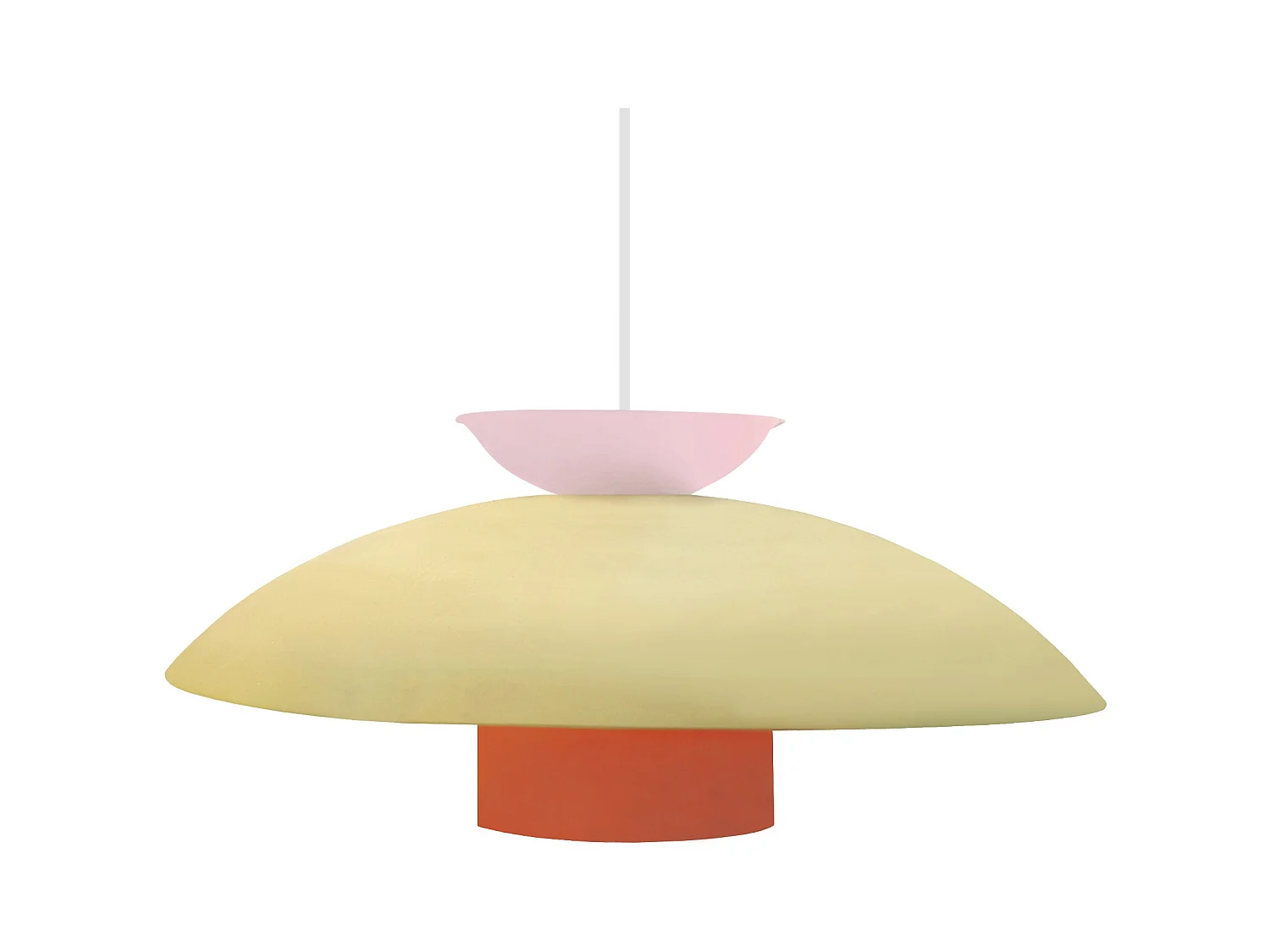 Suspension TOSEL ,métal,beige,H110xD40xP40cm