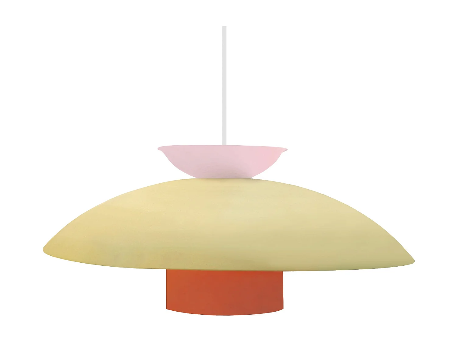 Suspension TOSEL ,métal,beige,H110xD40xP40cm