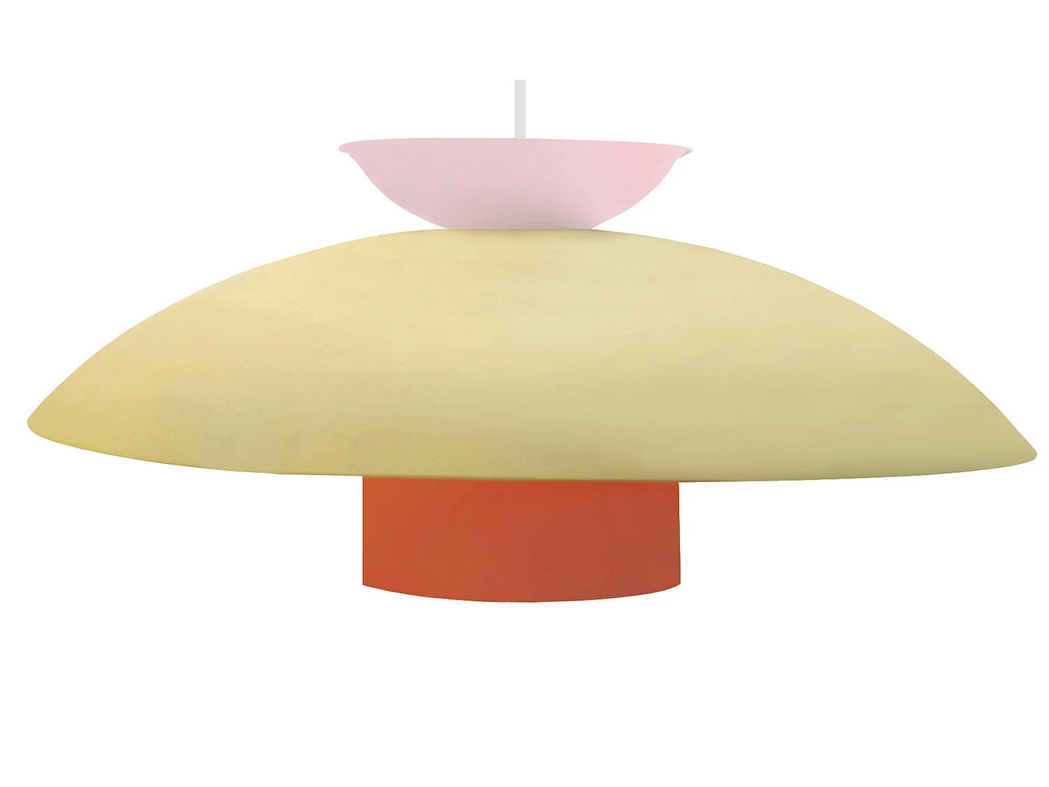 Suspension TOSEL ,métal,beige,H110xD40xP40cm