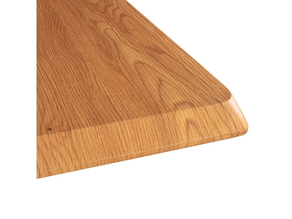 Table à manger MONTANA 180x90 CM- 8 personnes/ Plateau décor Chêne et Pieds métal noir