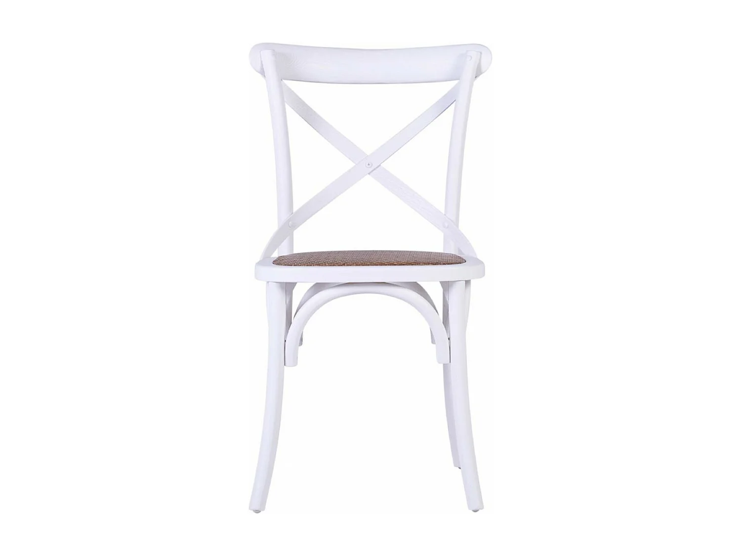 Chaise rotin Rotin Blanc - Décoration d'Autrefois