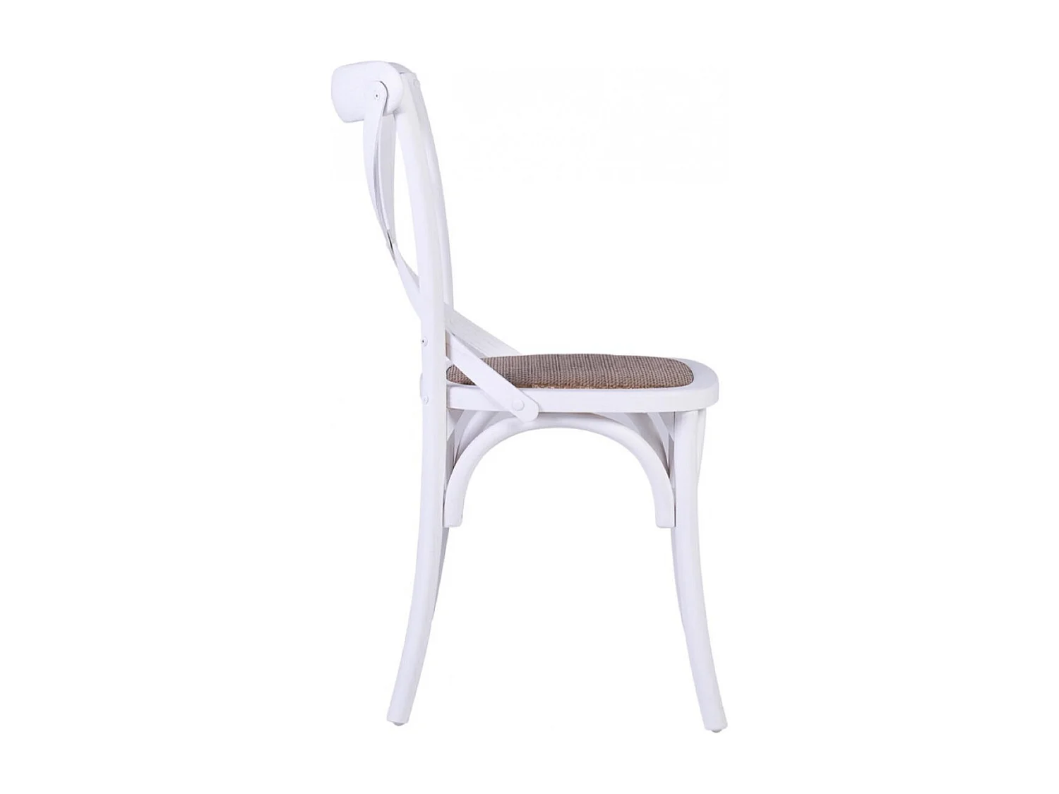 Chaise rotin Rotin Blanc - Décoration d'Autrefois