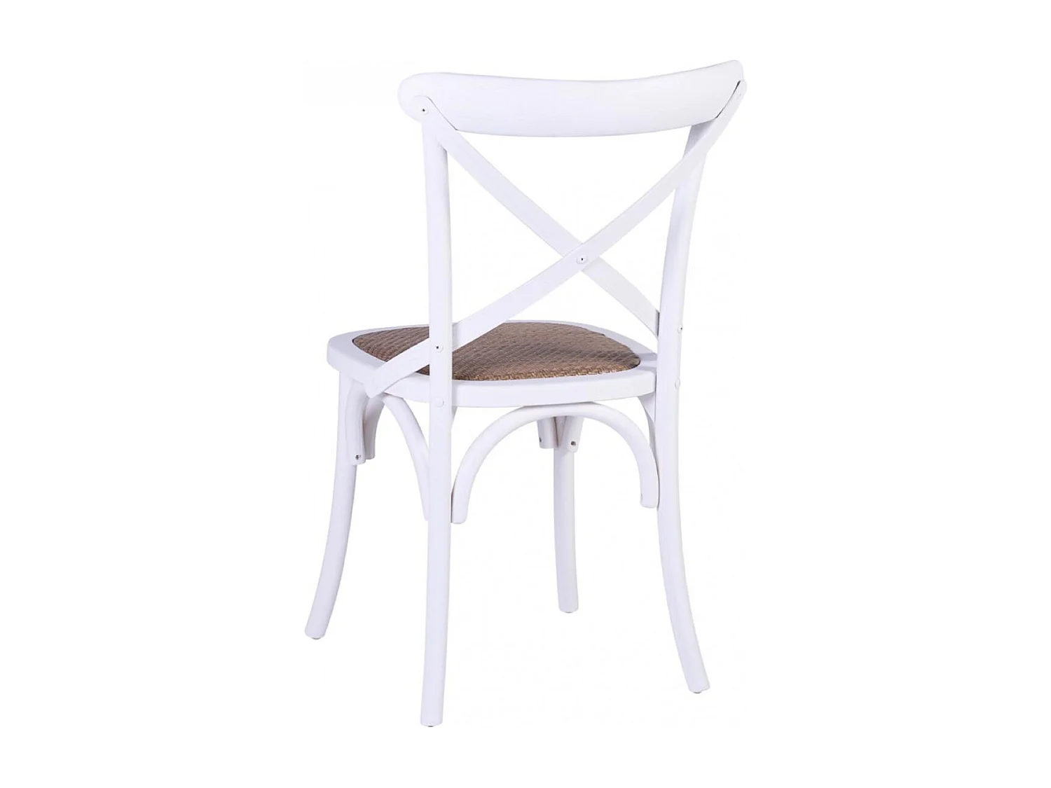Chaise rotin Rotin Blanc - Décoration d'Autrefois