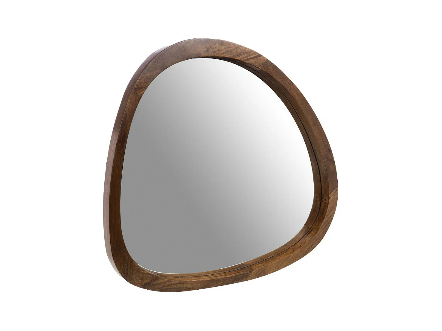 Miroir porto noyer petit modèle