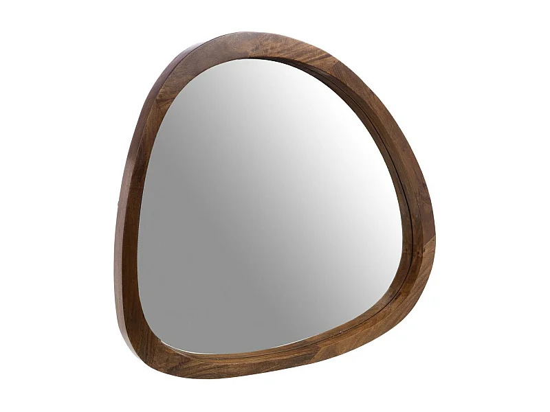 Miroir porto noyer petit modèle