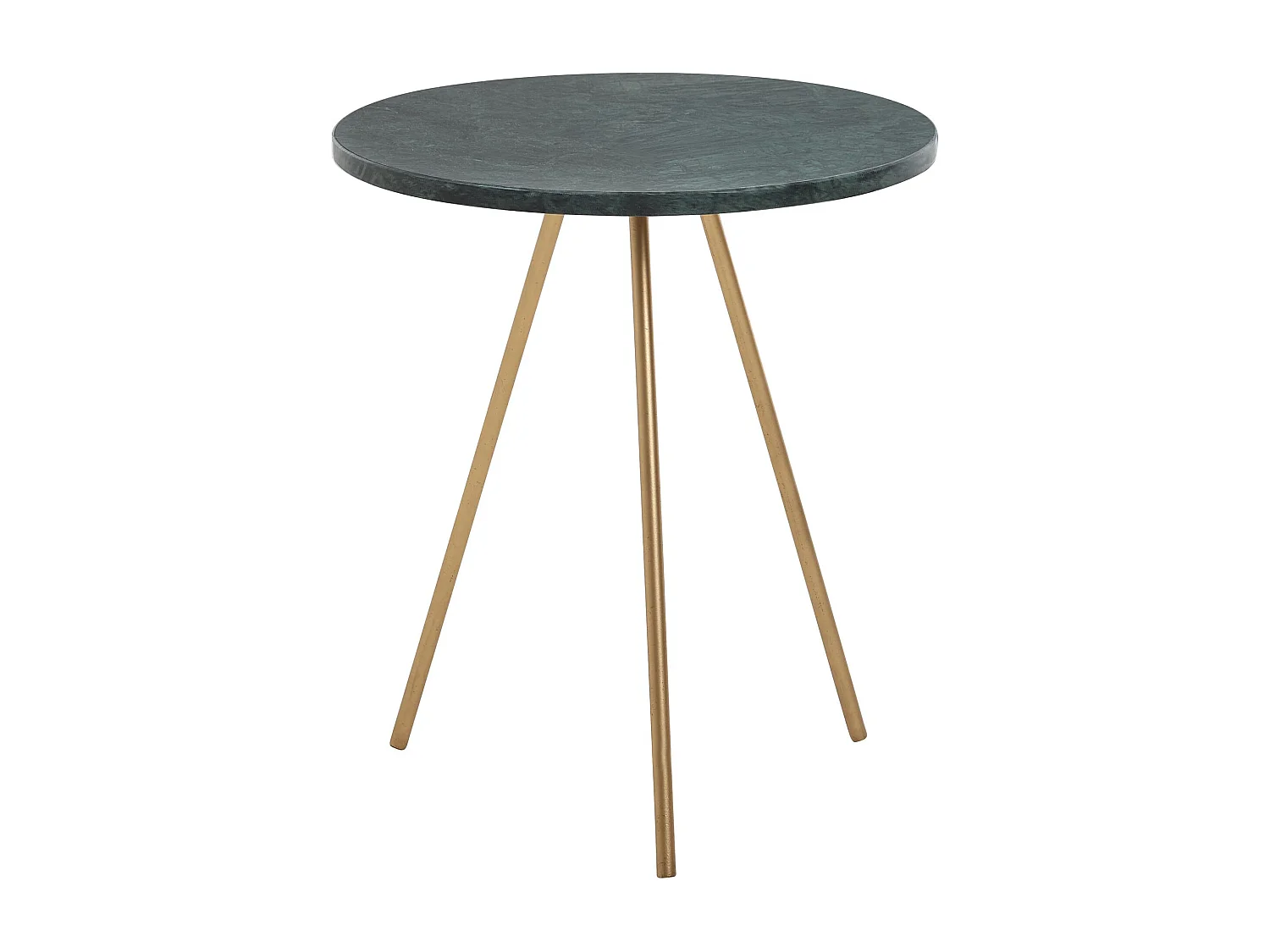 Beistelltisch Echter Marmor Grün 38x38x44cm Anstelltisch