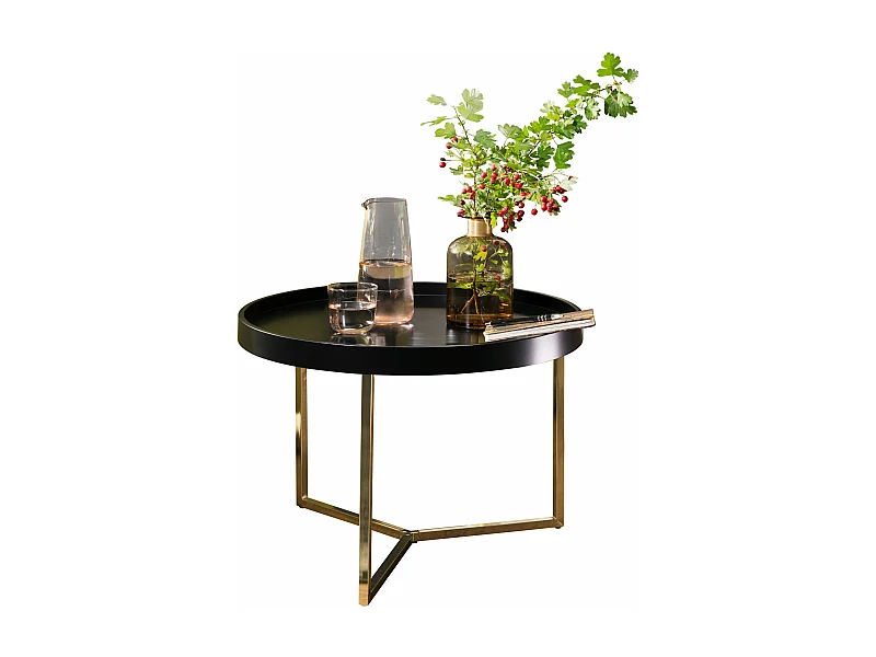 Mesa de centro sofisticada.