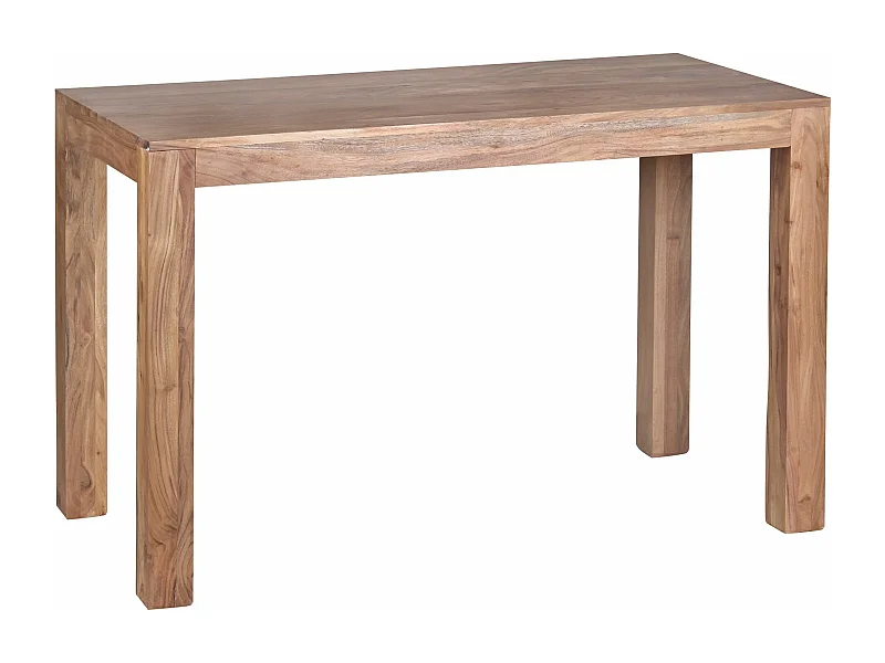 eettafel massief houten acacia 120cm eettafel houten tafel Ontwerp keukentafel landelijke stijl donkerbruin