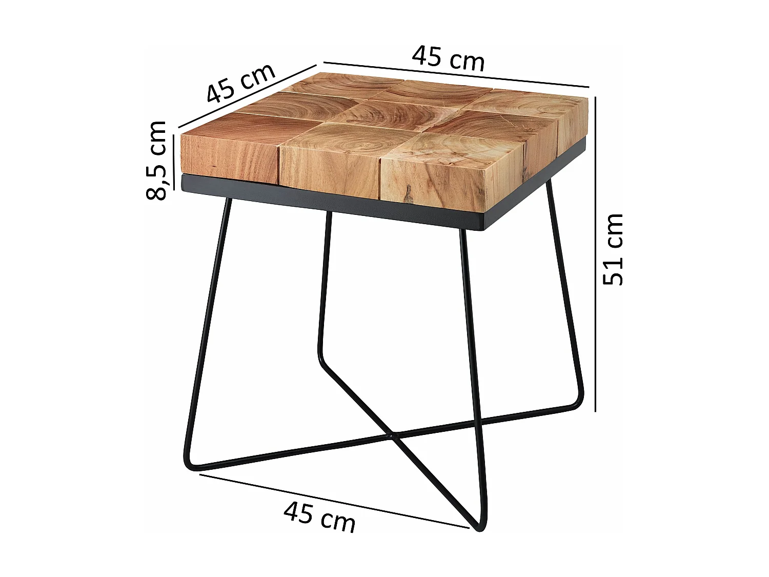 Sky Style Zari Bijzettafel