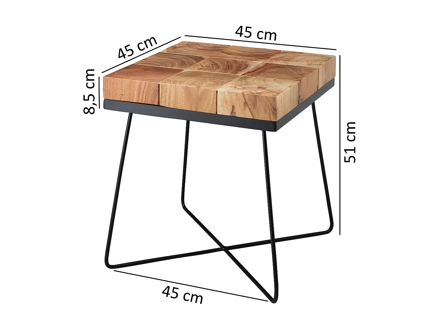 Sky Style Zari Bijzettafel