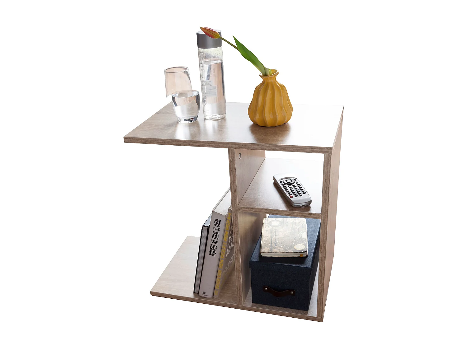 Table d'appoint MILO 50x50x30 cm en bois Canapé Sonoma Design en bois | Table basse moderne |