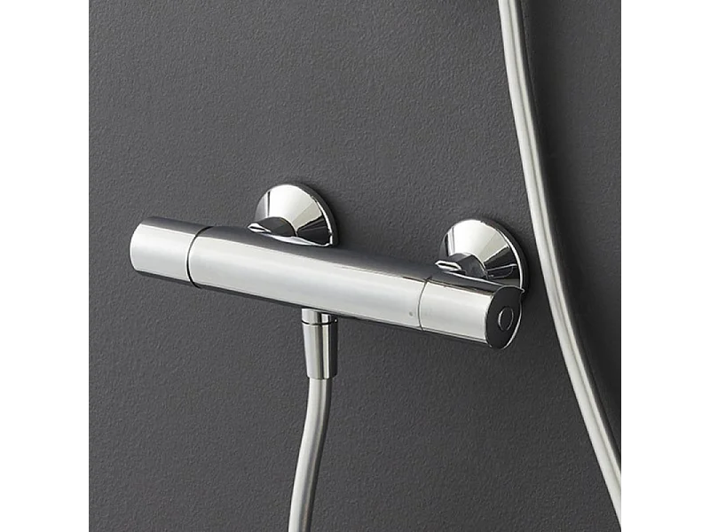 Mitigeur douche thermostatique JACOB DELAFON Simone chrome + nettoyant