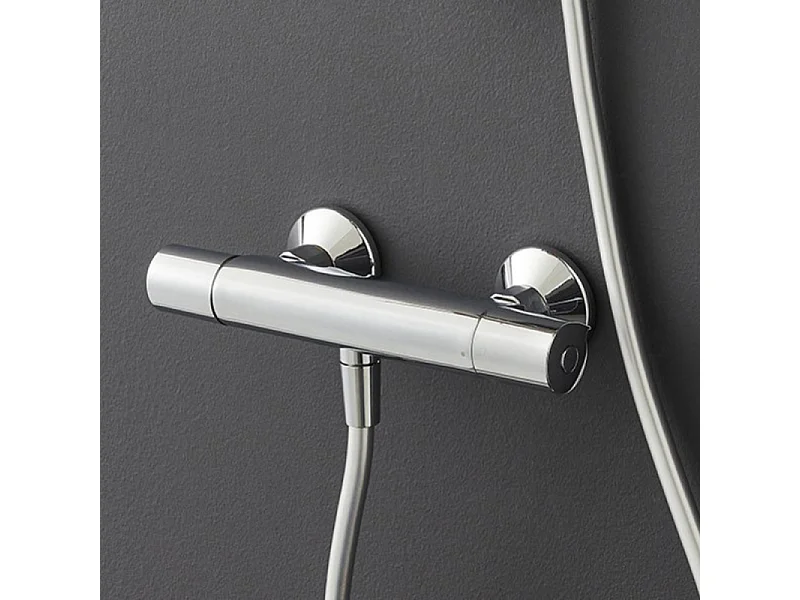 Mitigeur douche thermostatique JACOB DELAFON Simone chrome + nettoyant