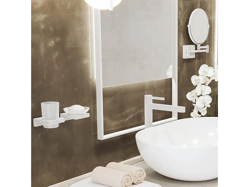 HANSGROHE Porte-savon blanc mat AddStoris