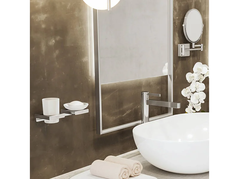 Jabonera cromada HANSGROHE AddStoris