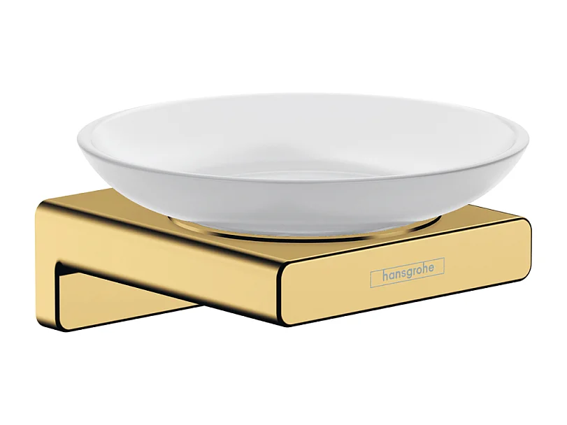 HANSGROHE Porte-savon aspect doré poli AddStoris