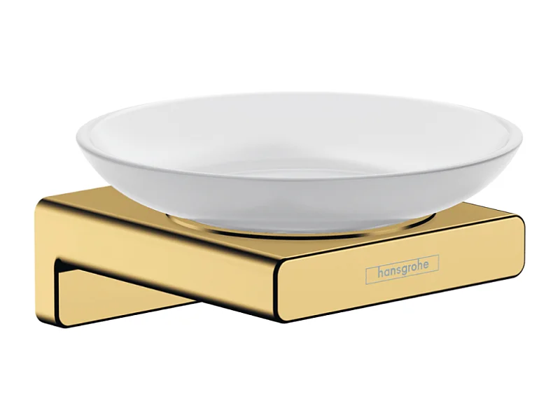HANSGROHE Porte-savon aspect doré poli AddStoris