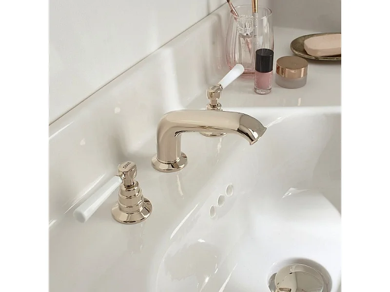 Mélangeur 3 trous JACOB DELAFON Cléo 1889 or beige + nettoyant