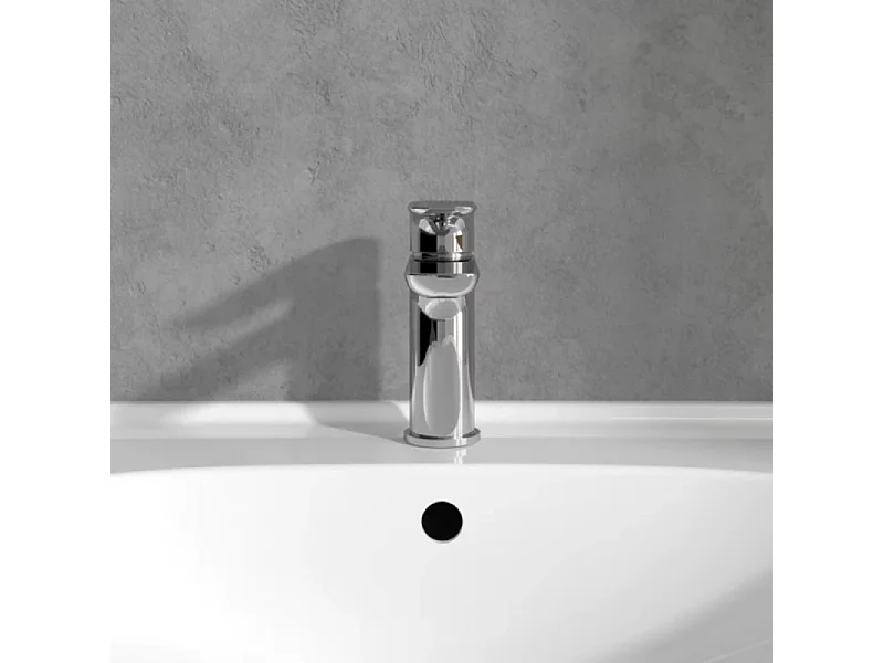 Mitigeur lavabo VILLEROY ET BOCH O.novo avec tirette chrome