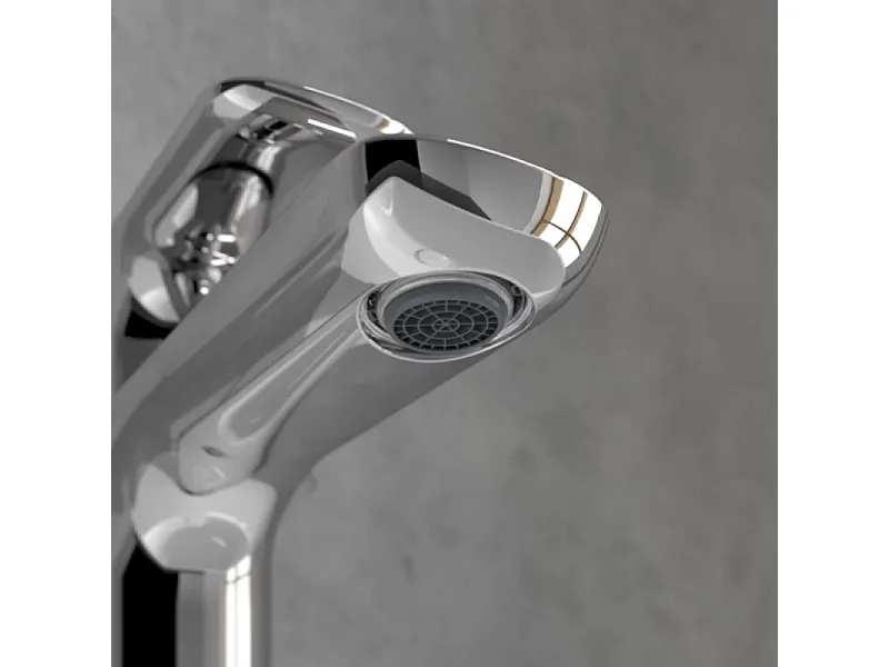 Mitigeur lavabo VILLEROY ET BOCH O.novo avec tirette chrome