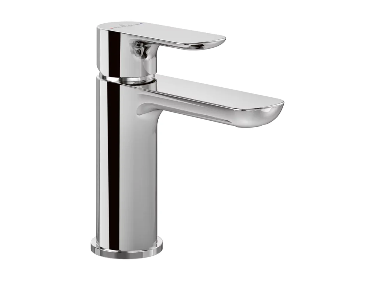 Mitigeur lavabo VILLEROY ET BOCH O.novo avec tirette chrome