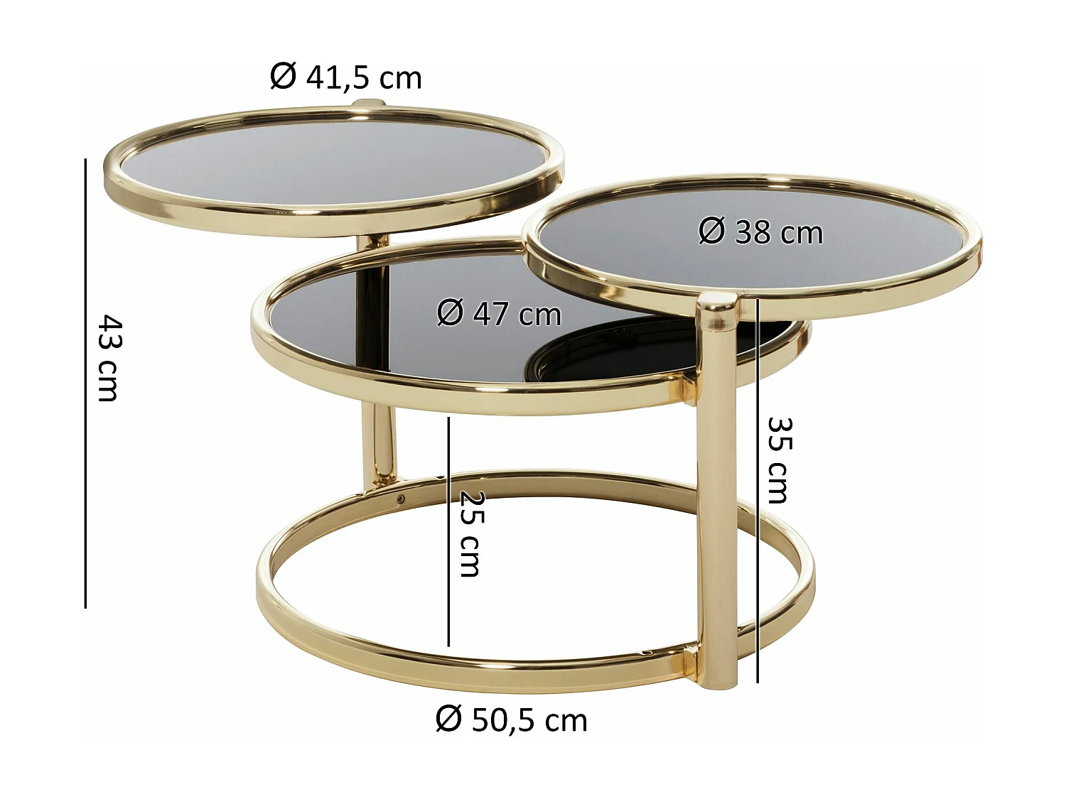 Mesa de centro contemporánea.