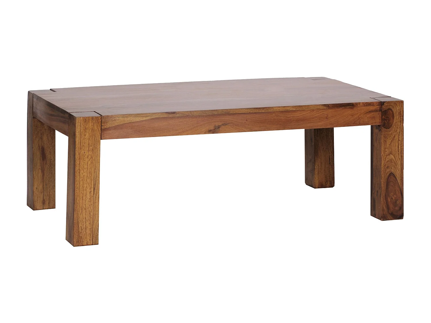 Couchtisch Massiv-Holz Sheesham 110cm breit