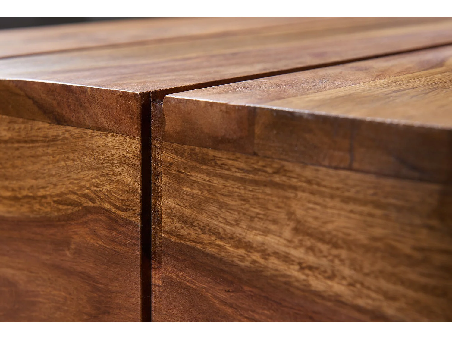 Couchtisch Massiv-Holz Sheesham 120cm breit Design