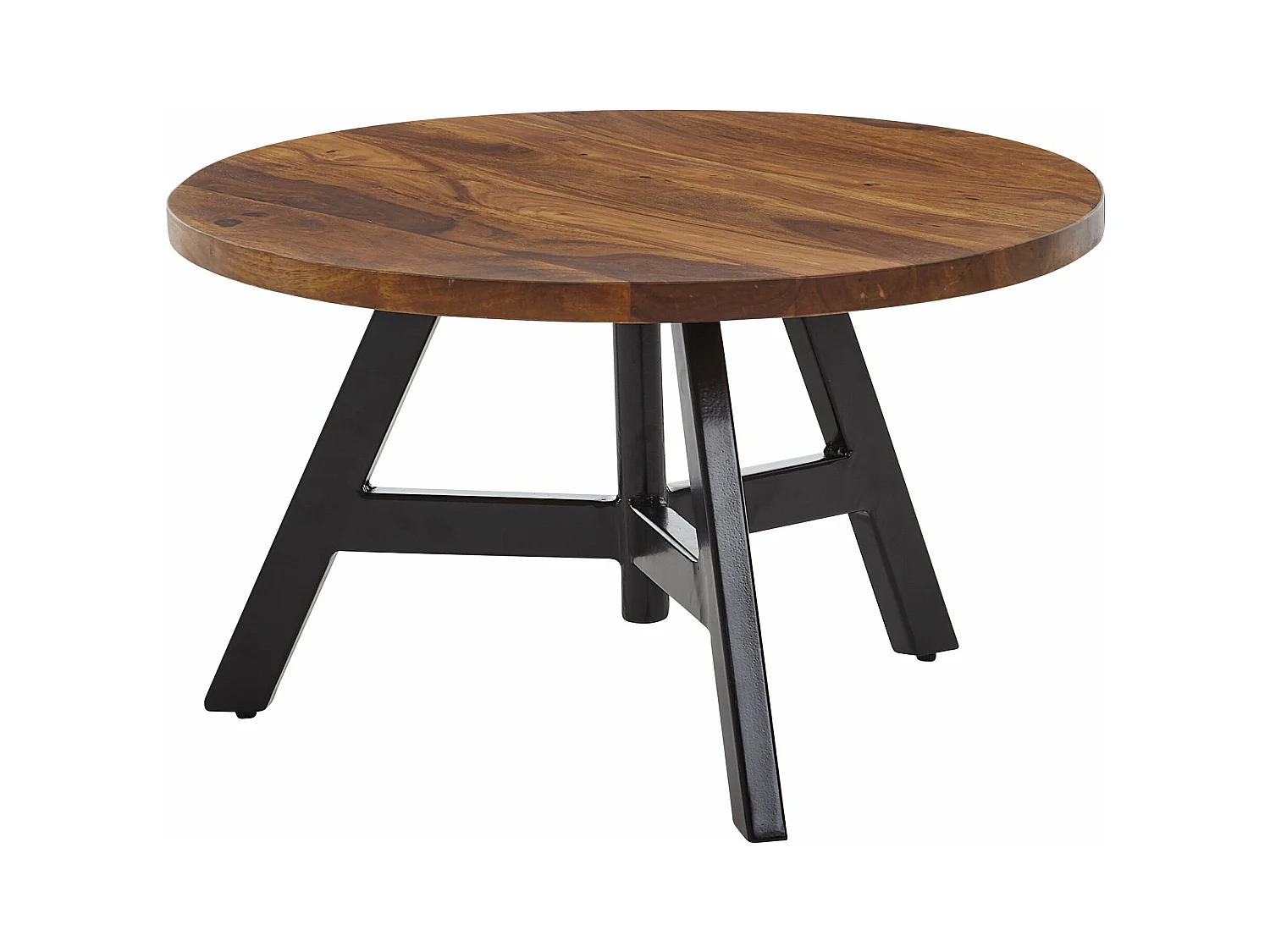 Sky Style Mai Ronde Salontafel met Zwart Frame