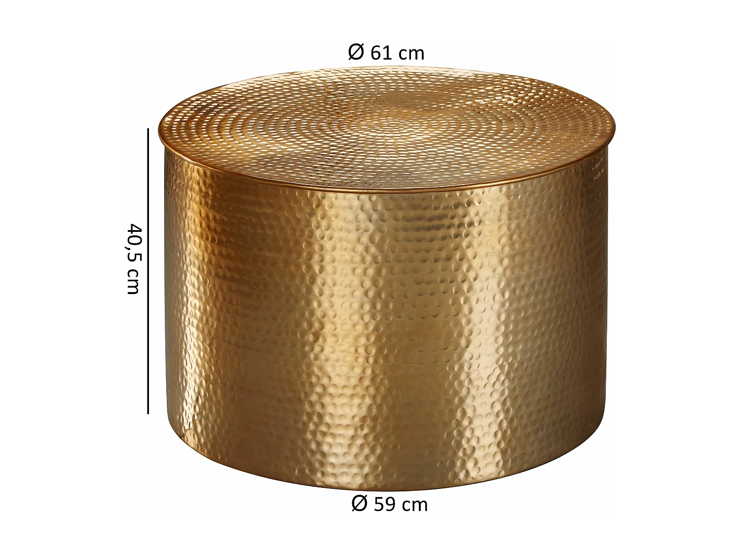 Mesa de centro moderna.