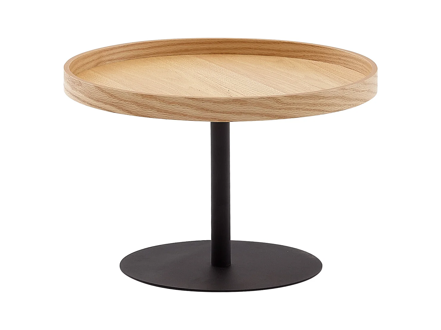 Table Basse 61X61X40 Cm Table Basse Bois / Métal Table De Salon Chêne | Table De Chambre