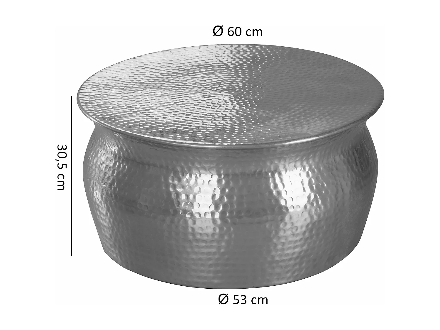 Mesa de centro acogedora.