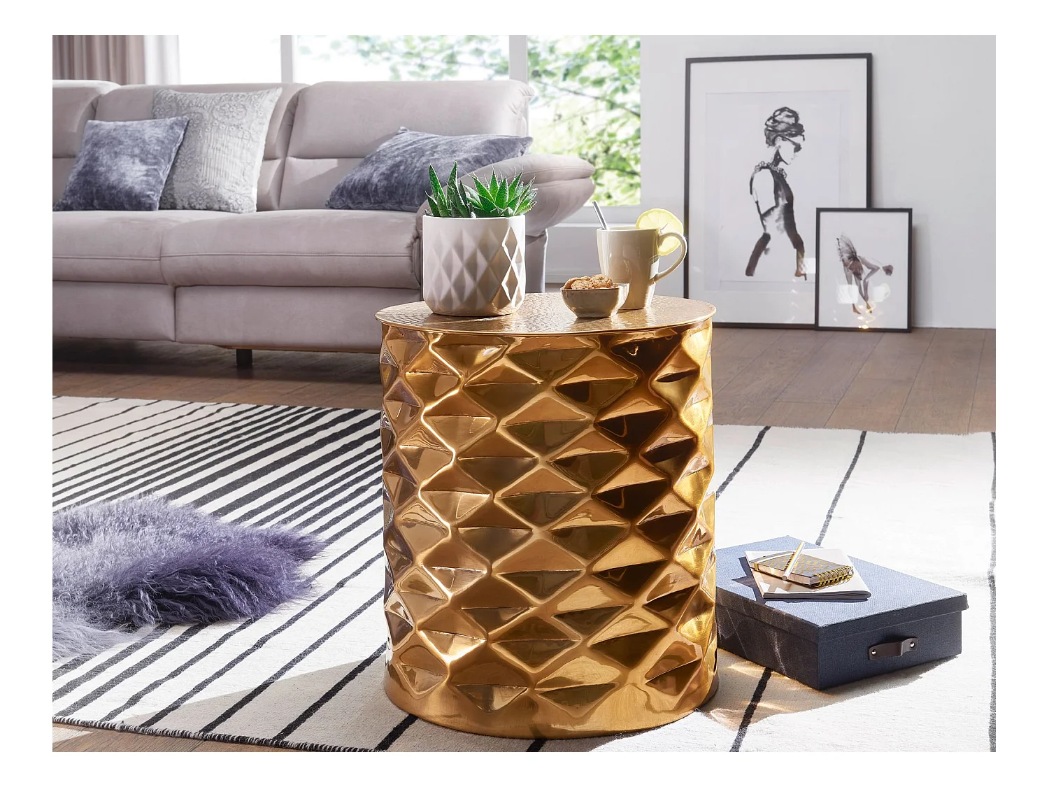 Sky Style Gopal Bijzettafel Goud