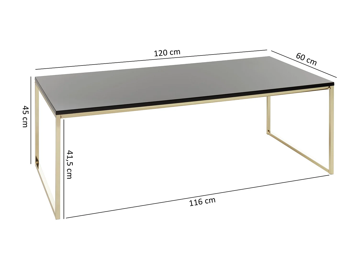 Mesa de centro práctica.