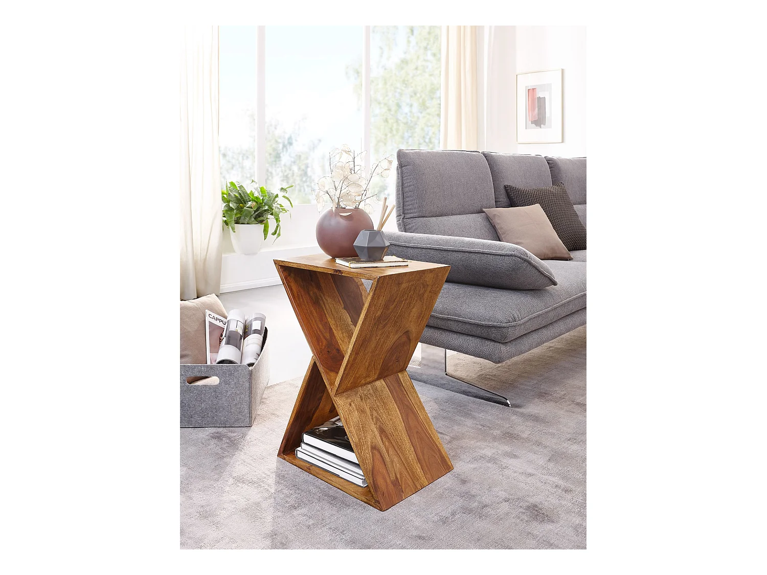 Sky Style Sera Bijzettafel X-Form