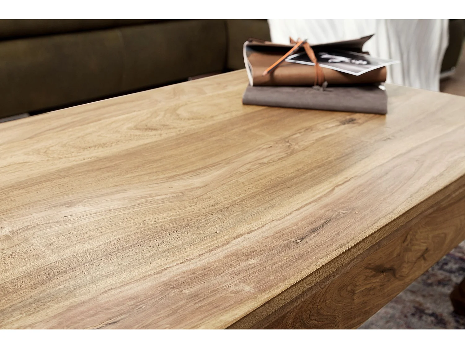 Gate39 - Tavolino Opium 110 x 60 - Marrone chiaro