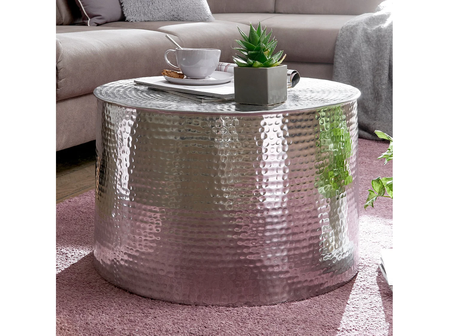 Mesa de centro elegante.